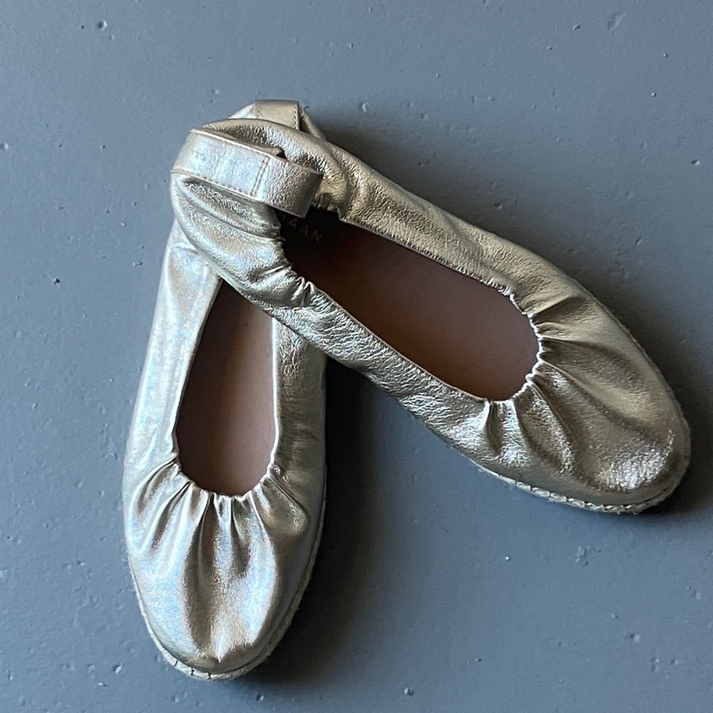 NEW! Adorable Cole Haan Espadrille Scrunch Flats